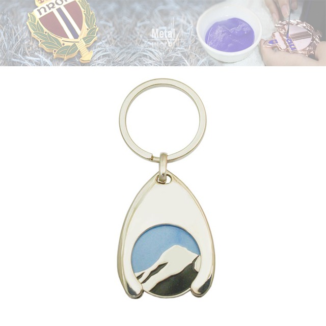 オリジナル亜鉛合金キーホルダー