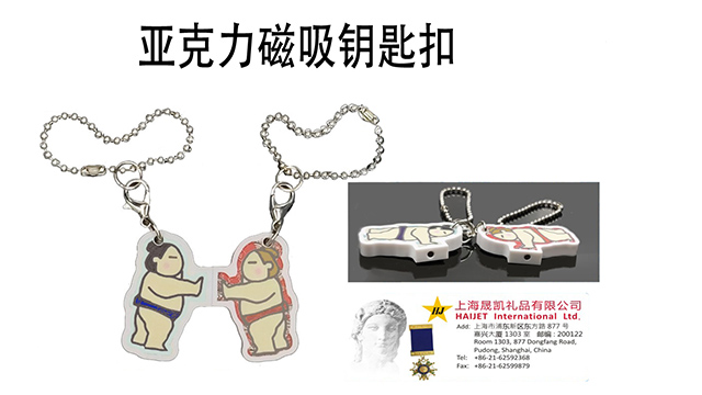 アクリル磁石キーホルダー